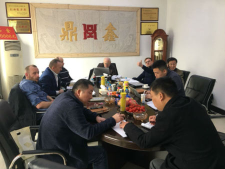 2018年3月与波兰客户进行技术研讨